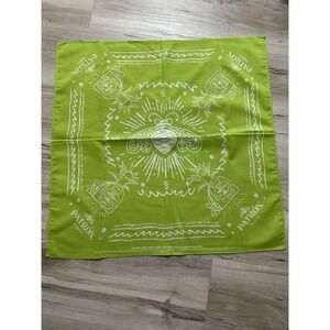 Patron‎ Tequila Branded Bandana Bright Green NEW